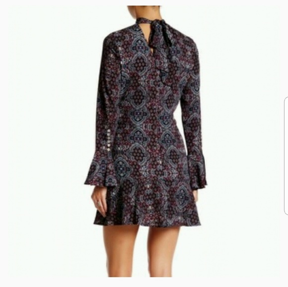 Romeo & Juliet Couture | High Neck Ruffle Dress - Picture 2 of 6